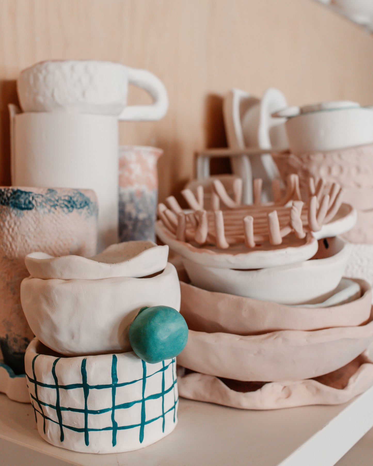 4 Weeks Handbuilding Pottery Session
