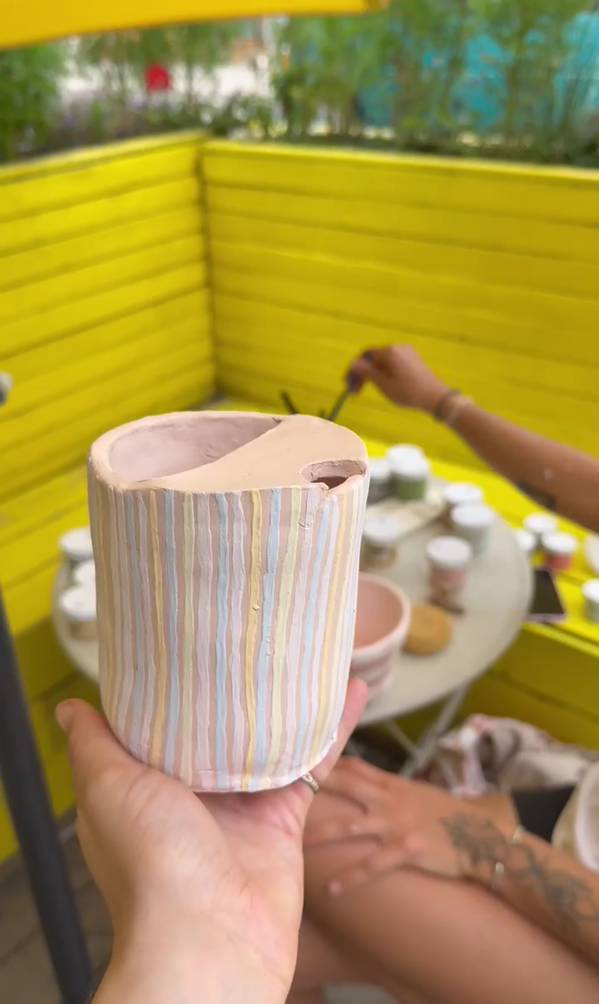 Introduction to handbuilding + Paint your creations at the cafe