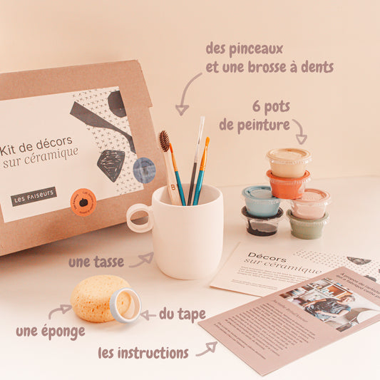Ceramic Painting Kit