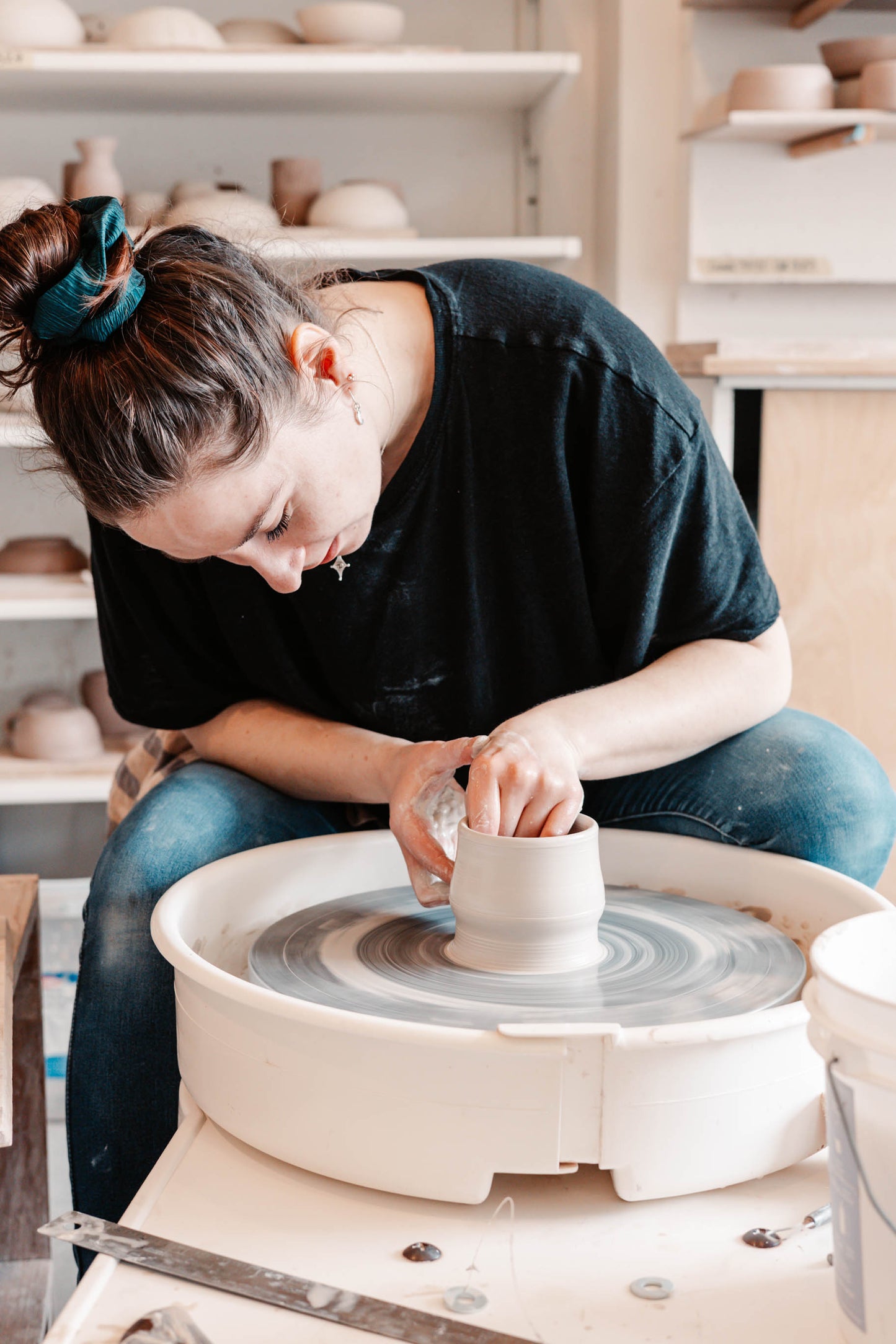 Initiation à la poterie niveau 2 - pratique de tournage