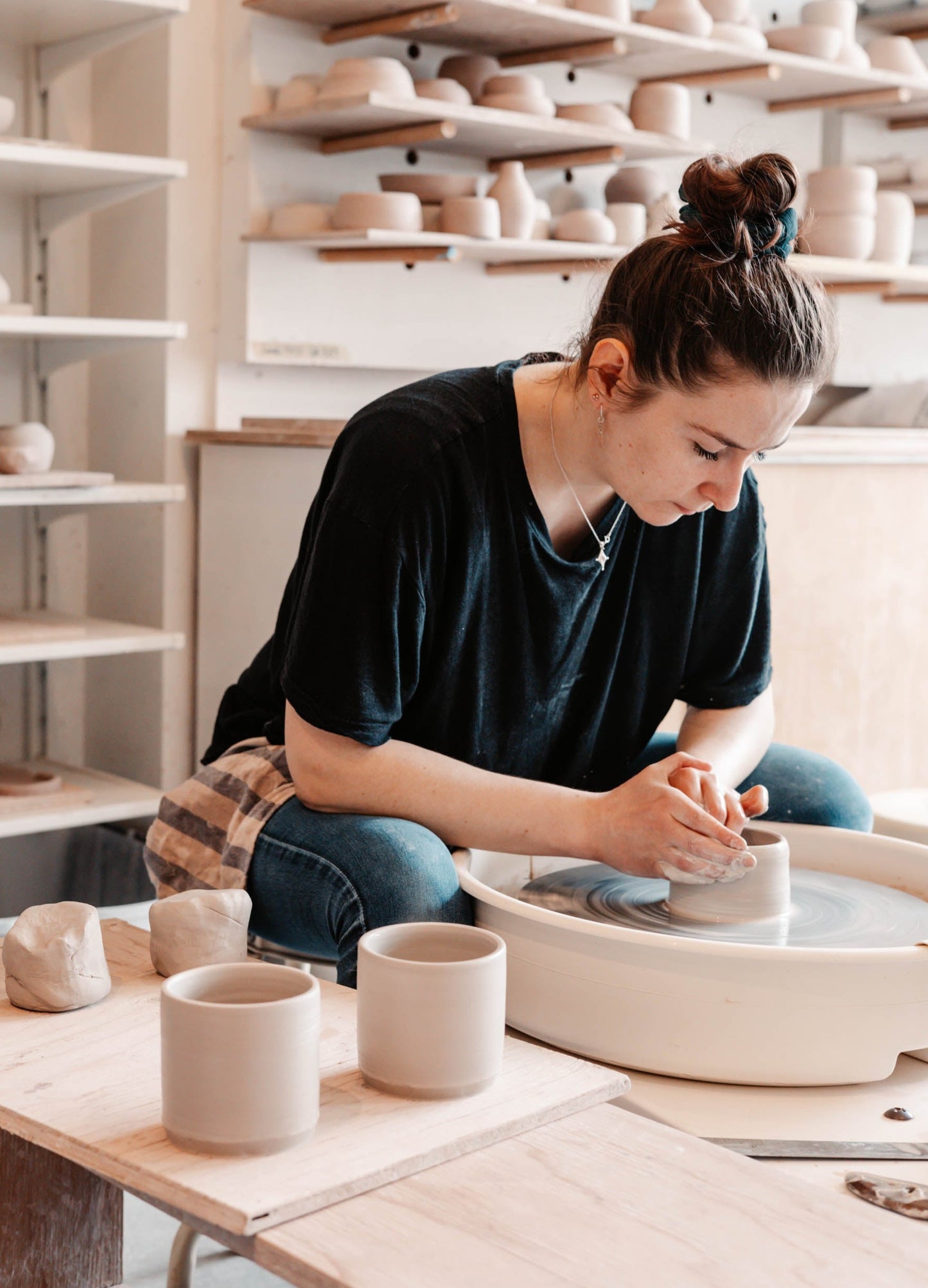 Initiation à la poterie niveau 2 - pratique de tournage