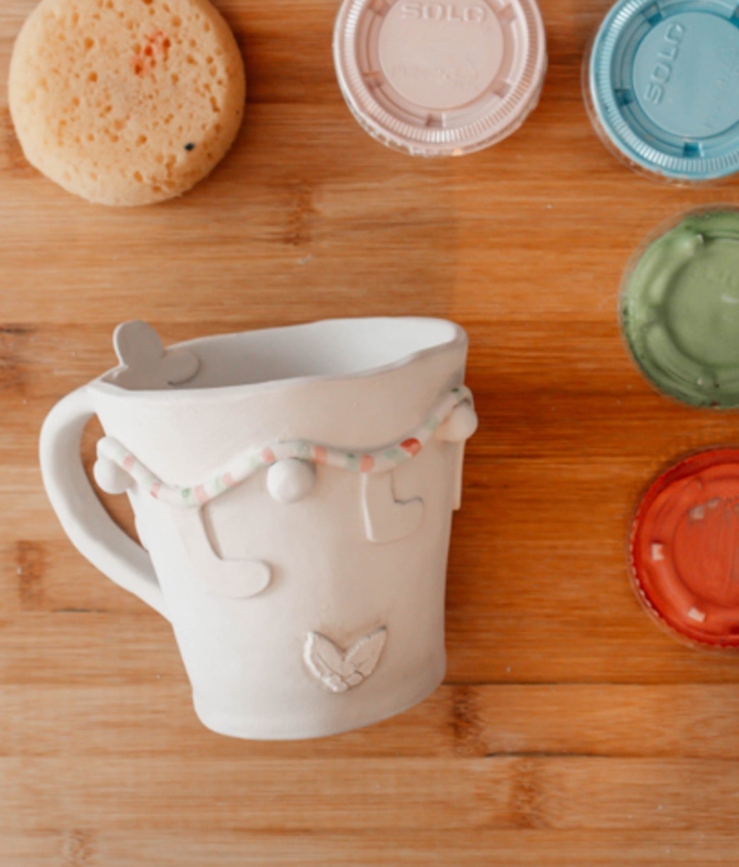 Atelier de céramique pour enfant - thématique Noël