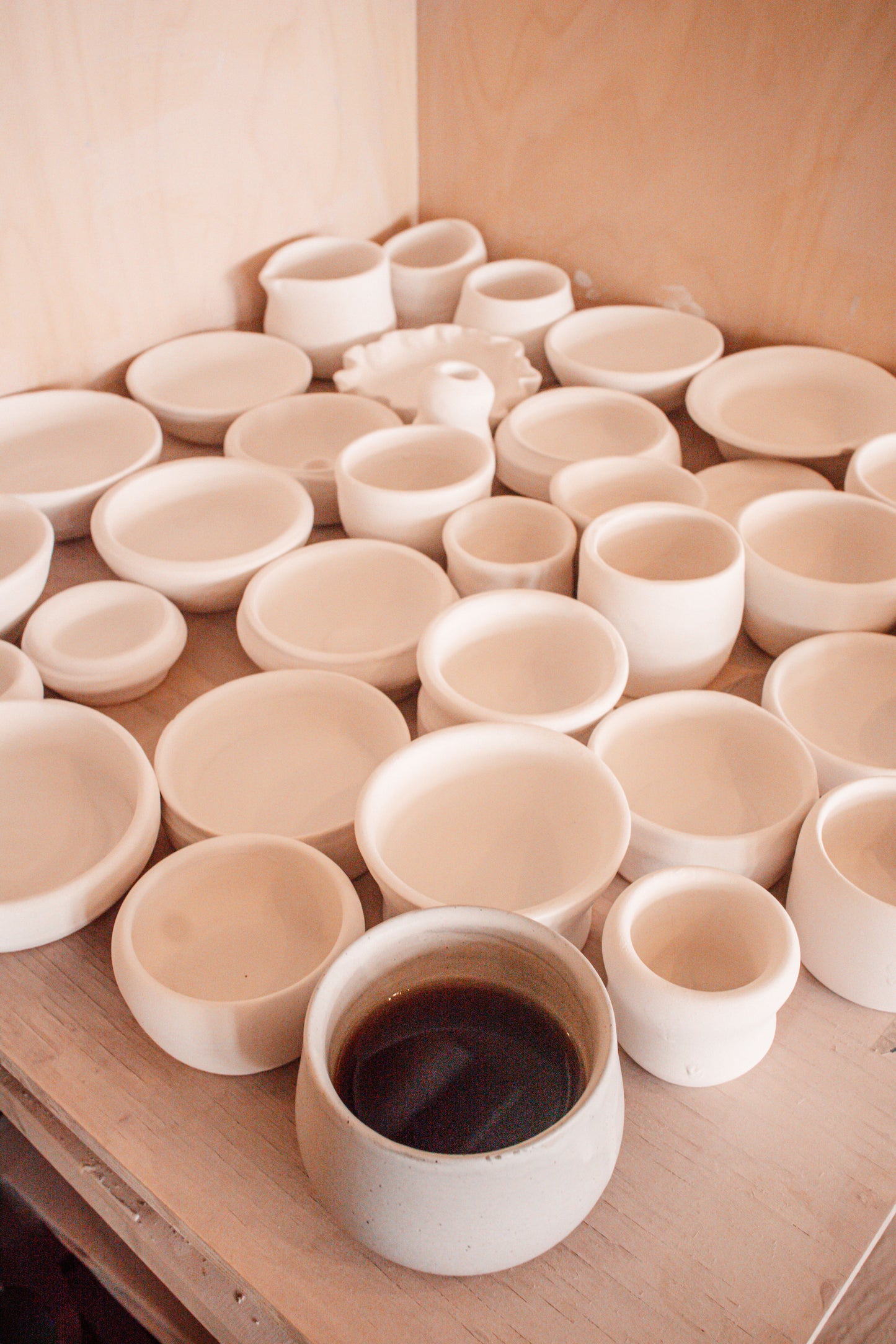 Yoga and pottery