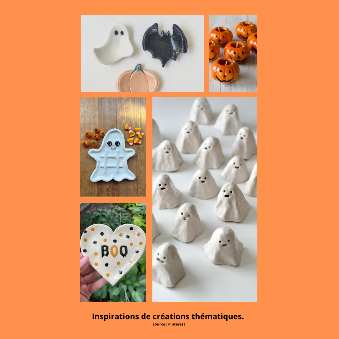 Ceramic workshop for children - Halloween theme