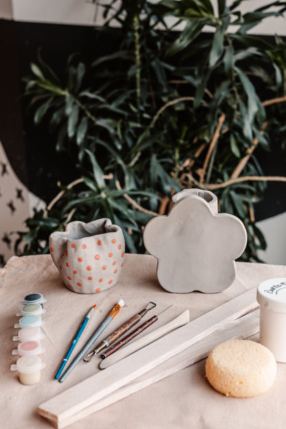 Kit de création en céramique pour la maison