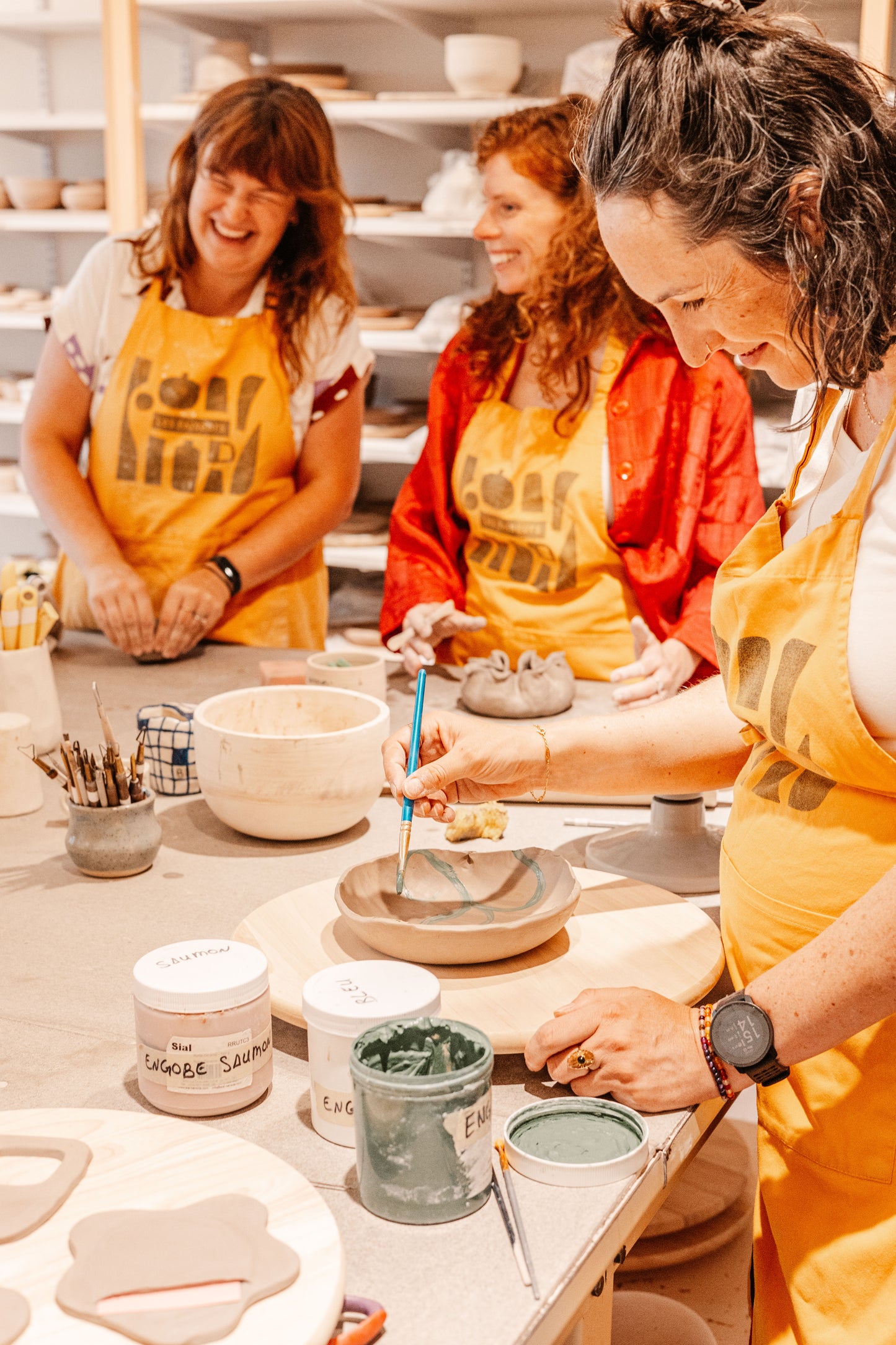 Événement pour groupe privé : initiation à la poterie et peinture