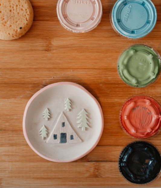 Atelier de céramique pour enfant - thématique Noël