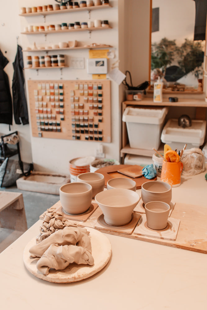 Introduction to pottery class